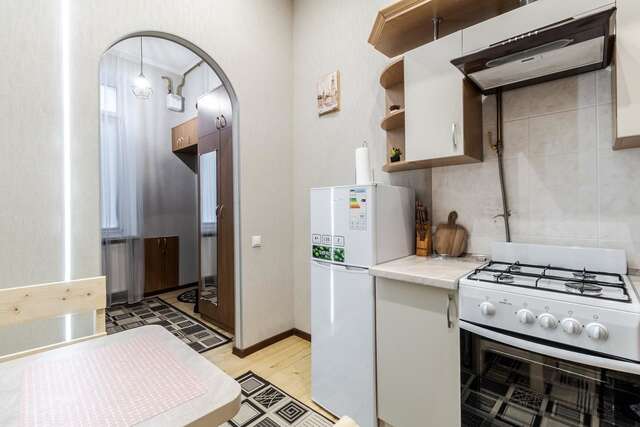 Апартаменты Chornovola blue apartment Львов-17