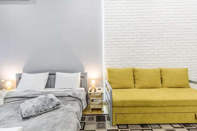 Апартаменты Chornovola blue apartment Львов-6