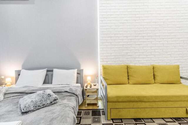 Апартаменты Chornovola blue apartment Львов-44